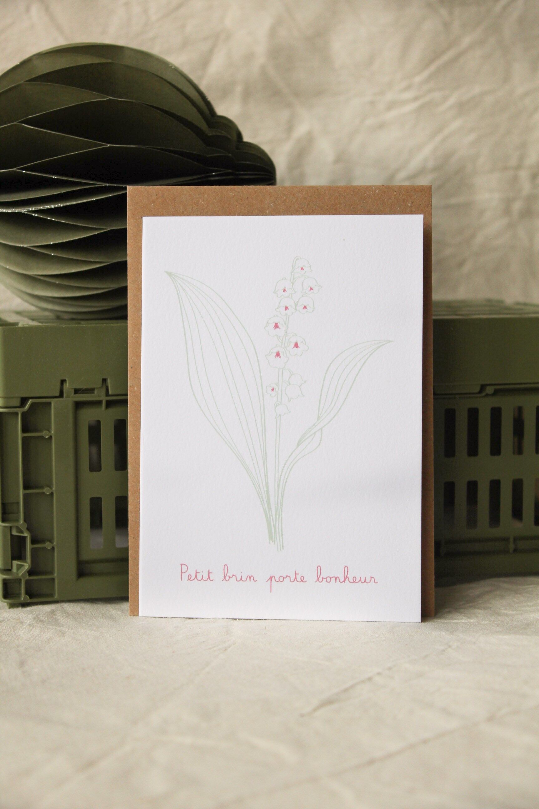 Carte postale Muguet