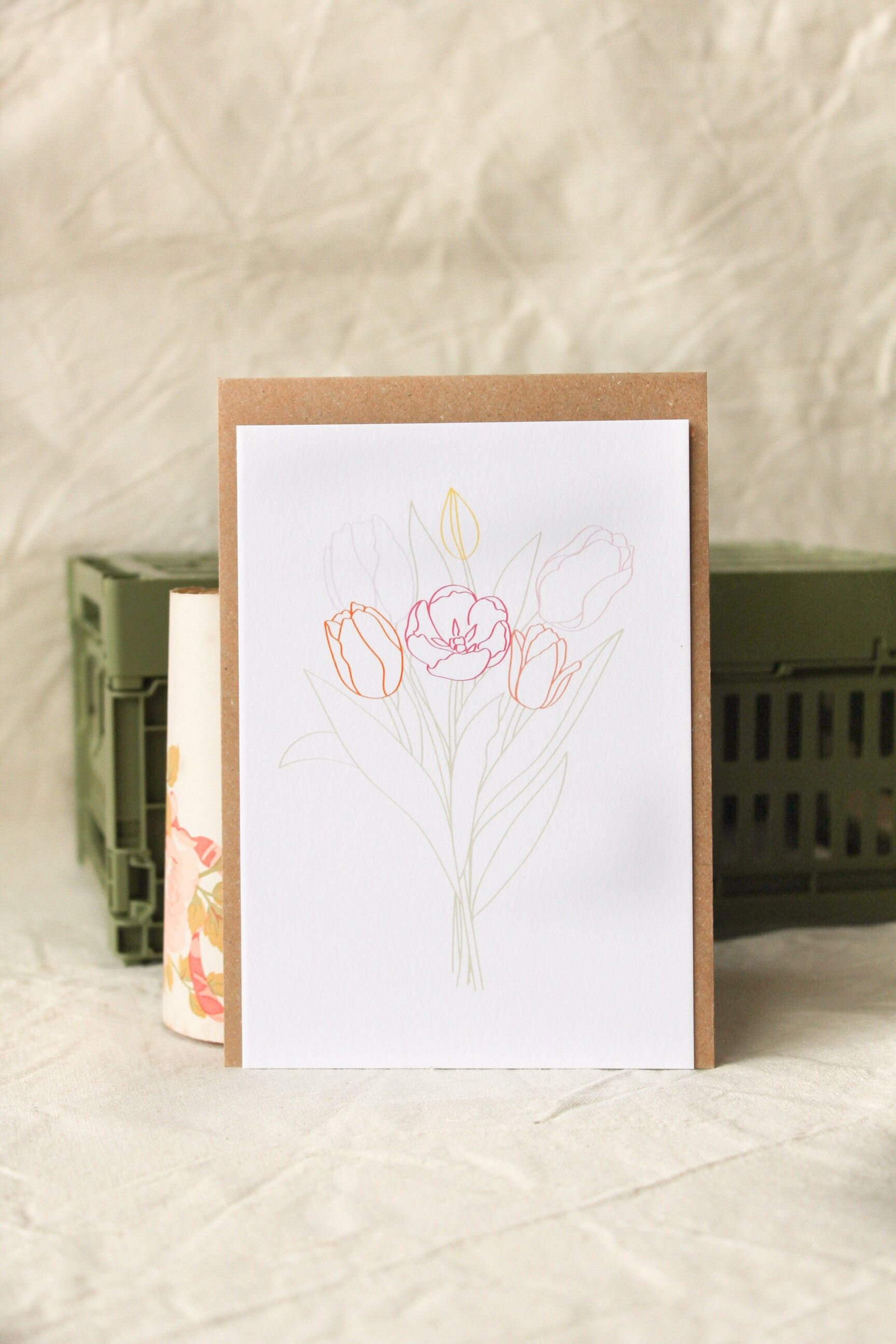 Carte postale Tulipes