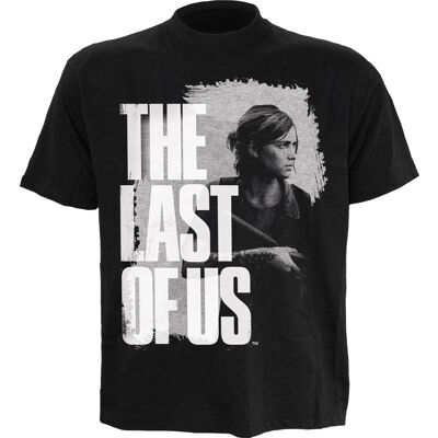 THE LAST OF US - T-shirt con stampa frontale nera