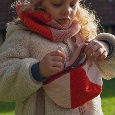 Banana in velluto rosa AW25 | Bambino o adulto