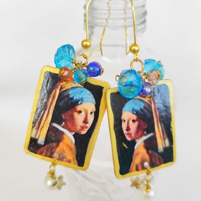 Girl of the Pearl Earings