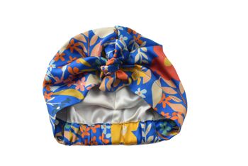 Turban et bandeau de luxe 100% pure soie - Liberty of London Papercut Petals