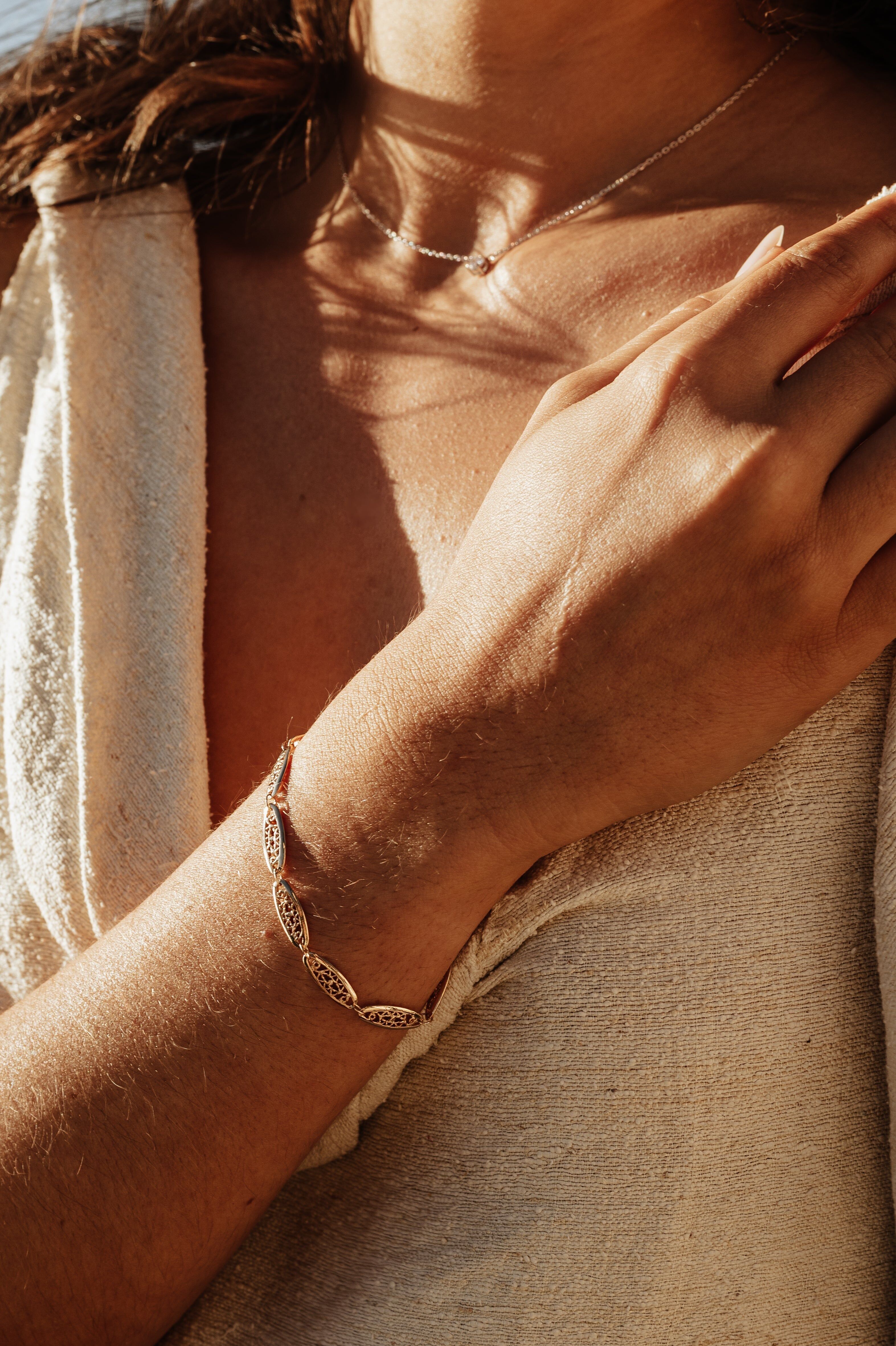 Bracciale in Filigrana