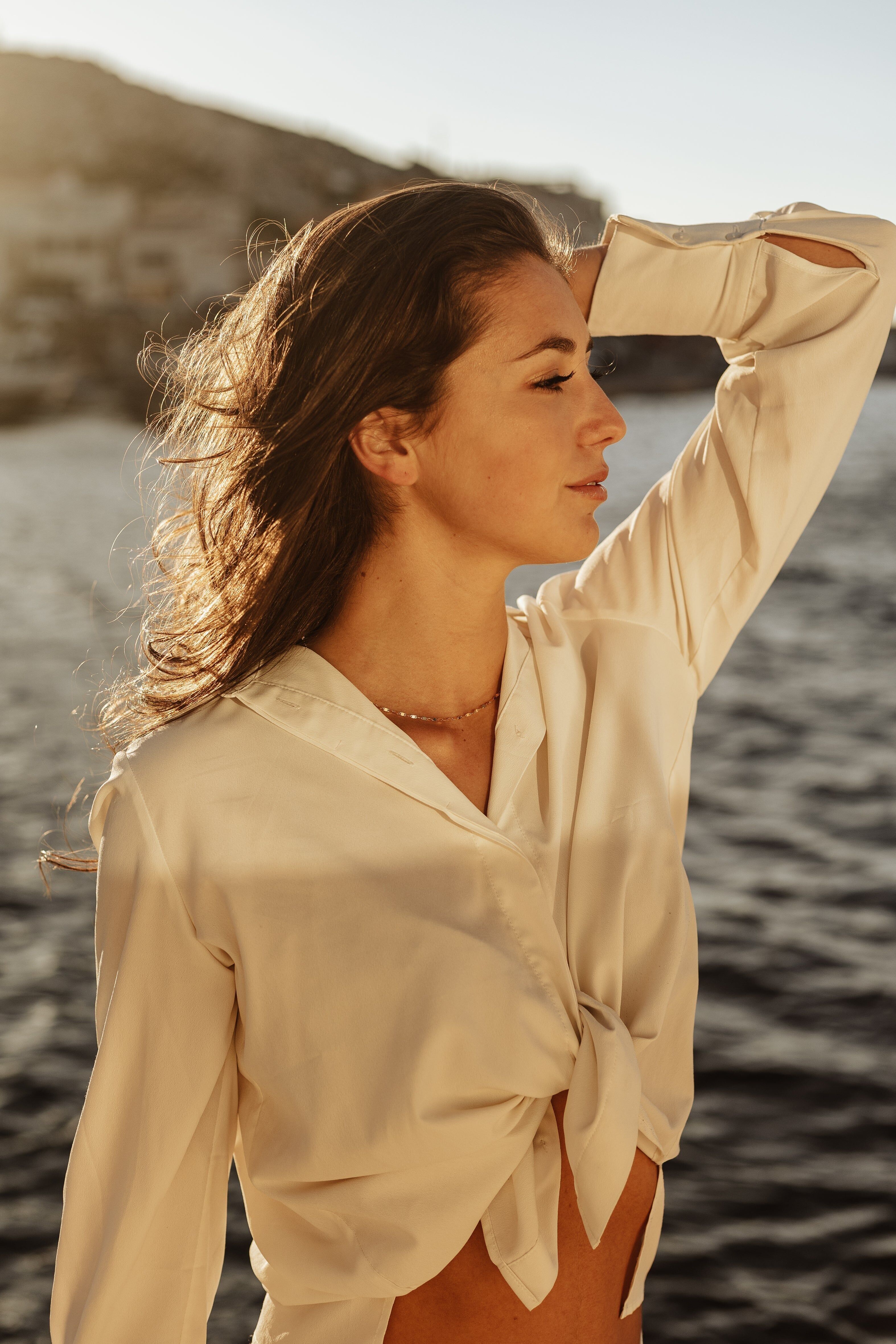 Winzige leichte Halskette