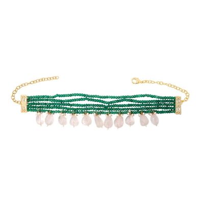 Green and Pink Choker Handler