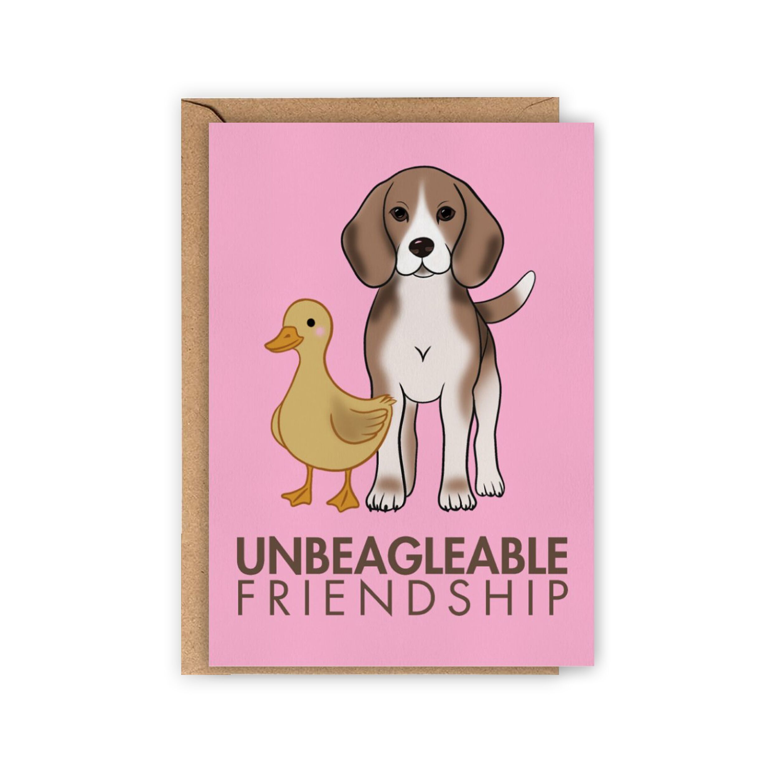 Unbeagleable Freundschaftskarte - Beagle