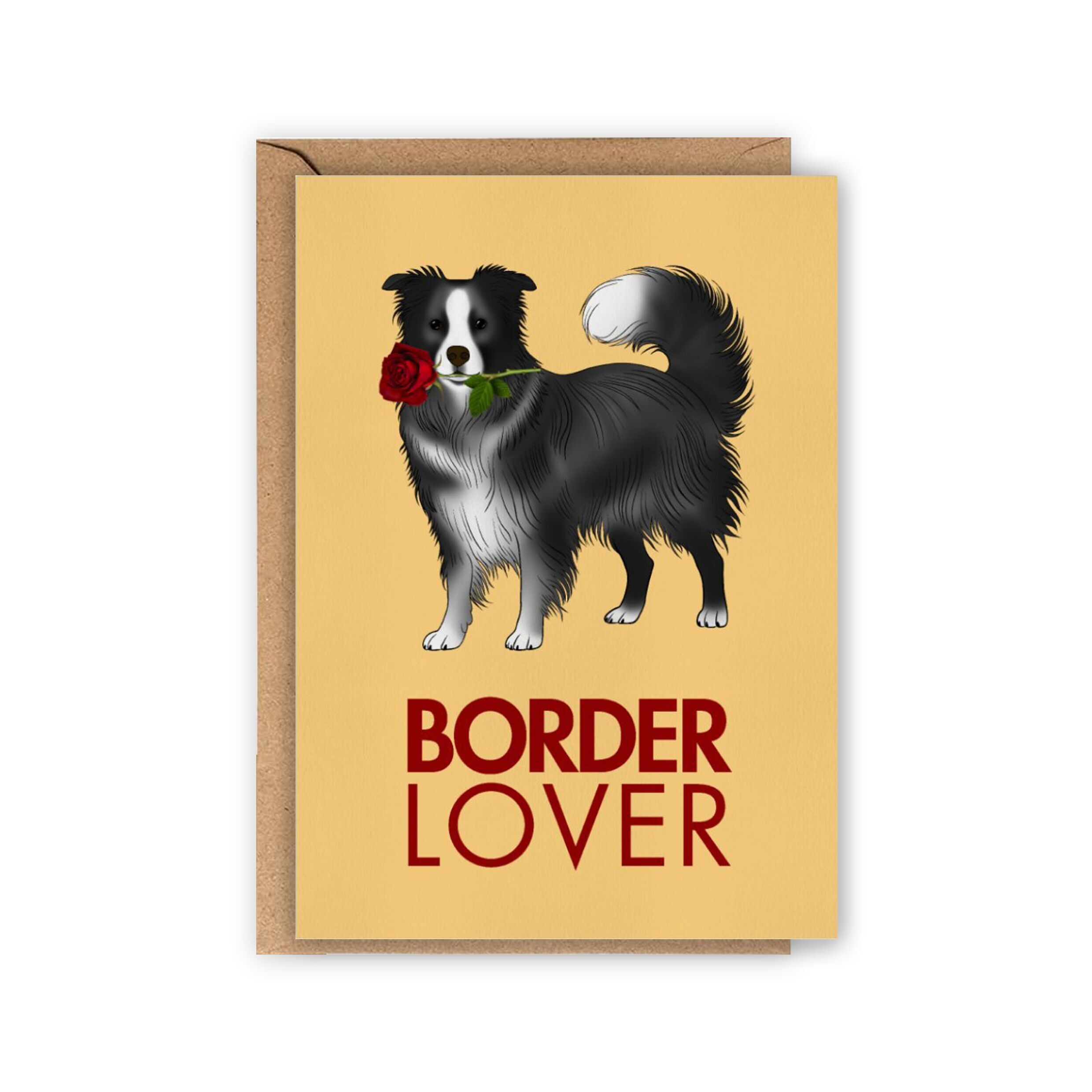 Border-Liebhaber-Karte - Border Collie