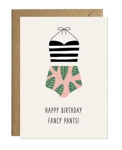Fancy Pants | Birthday Card