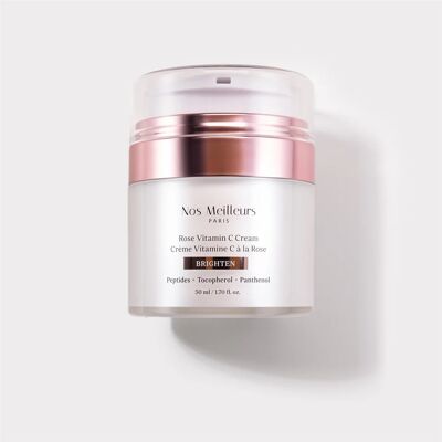 Crema alla vitamina C alla rosa