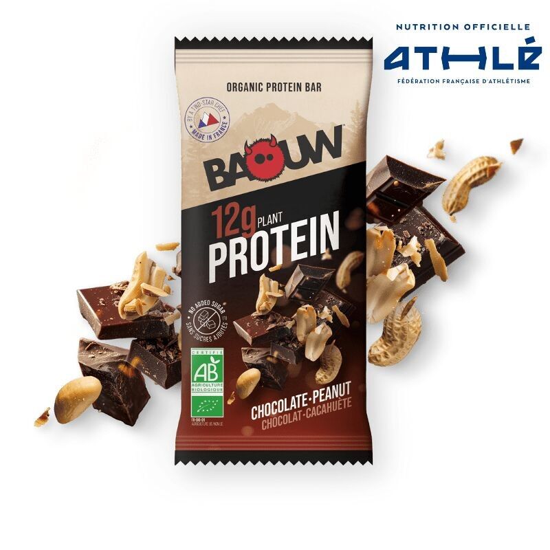 Baouw SCHOKOLADE-ERDNUSS Proteinriegel