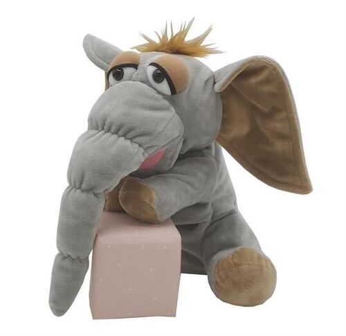 Magni | Hand puppet elephant Frank, 25 cm.