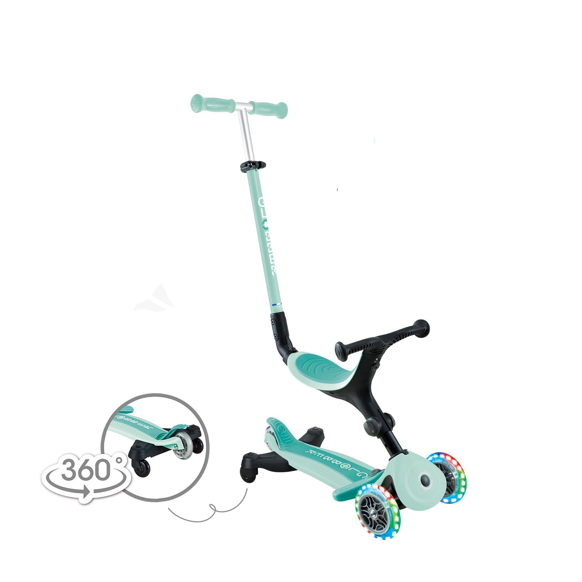 GO•UP ACTIVE LIGHTS 360 Scooter evolutivo