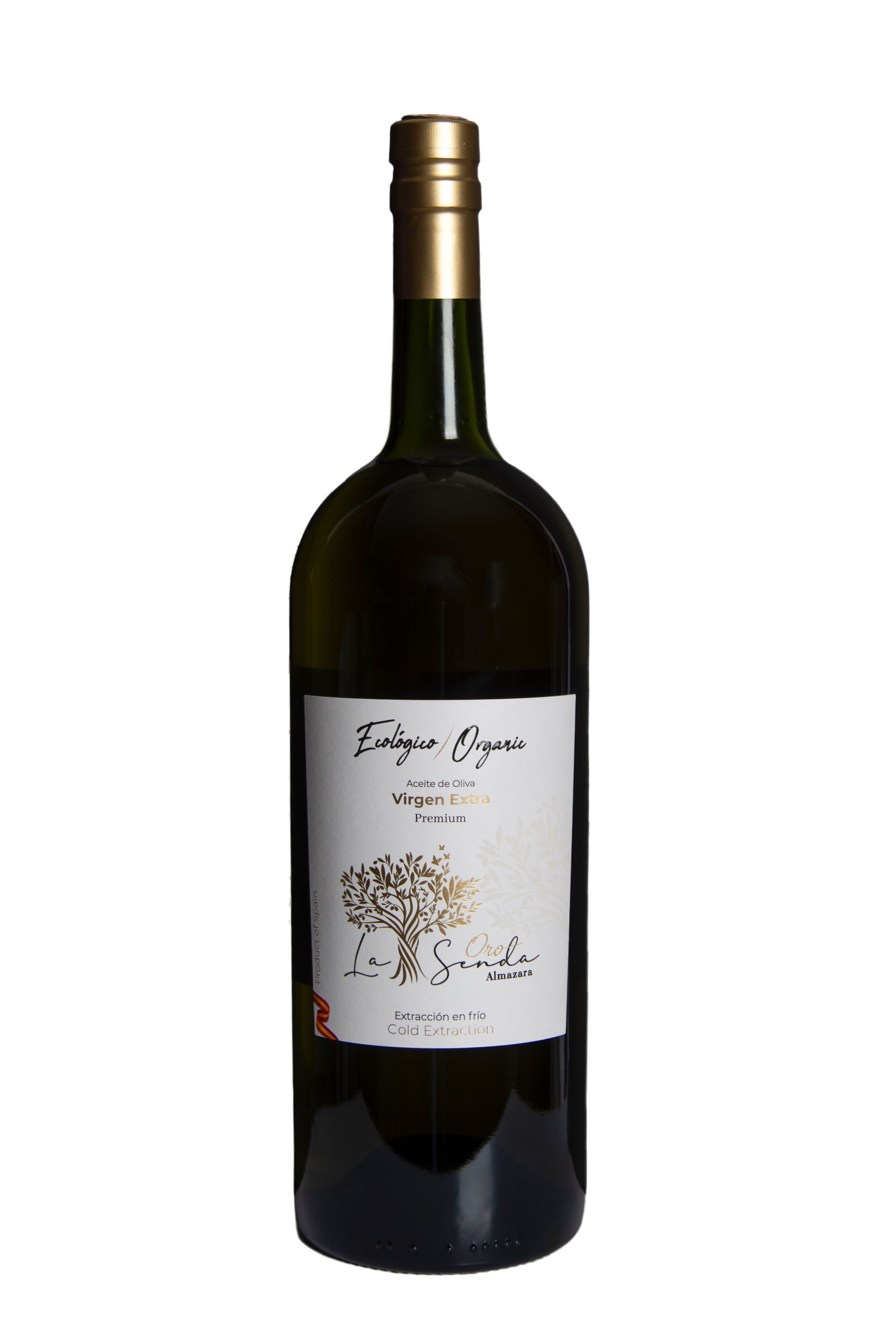 Premium Extra Virgin Olive Oil, Organic Gourmet - Early Harvest - 500ml Magnum glass bottle