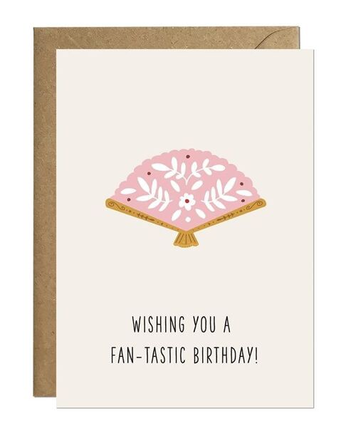 Fan-Tastic Birthday | Birthday Card