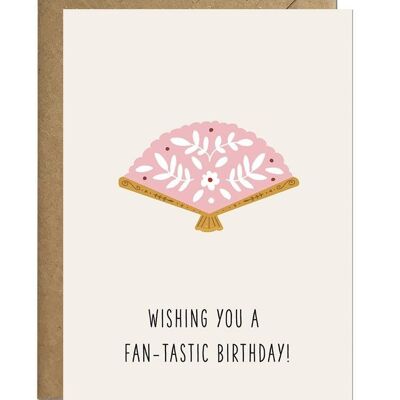 Anniversaire Fan-Tastic | Carte d'anniversaire