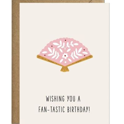 Fan-Tastic Birthday | Birthday Card
