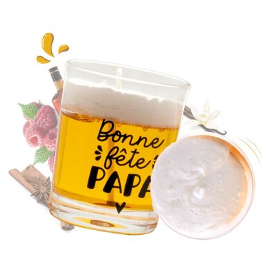 Vela de cerveza gourmet para el Día del Padre