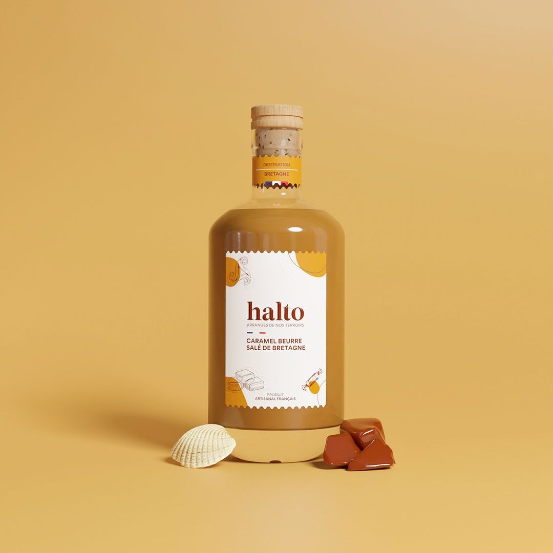 Gesalzener Butterkaramell-Rum aus der Bretagne - 70 cl 30°