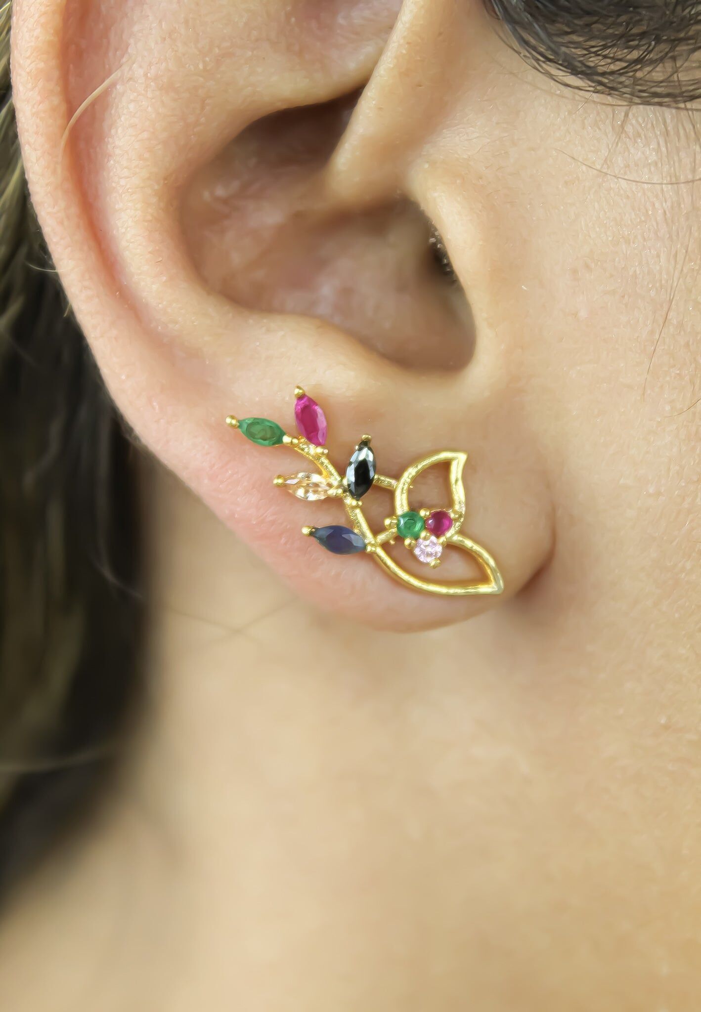 Pendientes de petirrojo