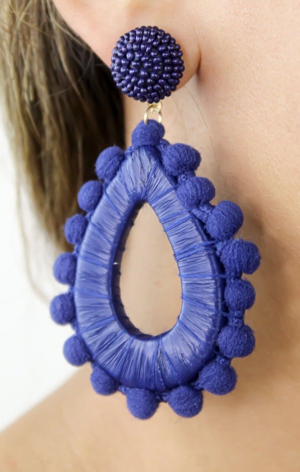 Pendientes azules Mayari