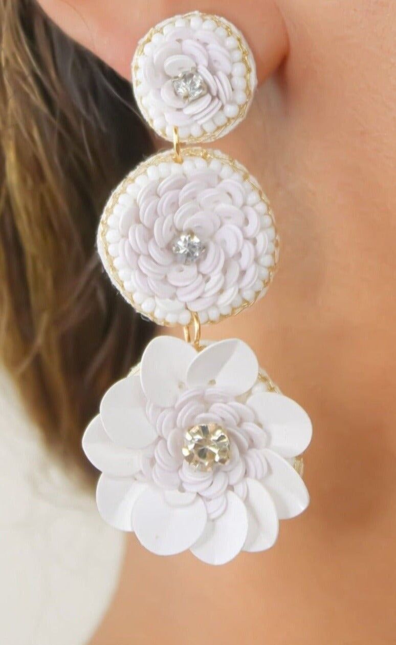 Pendientes blancos Niquero