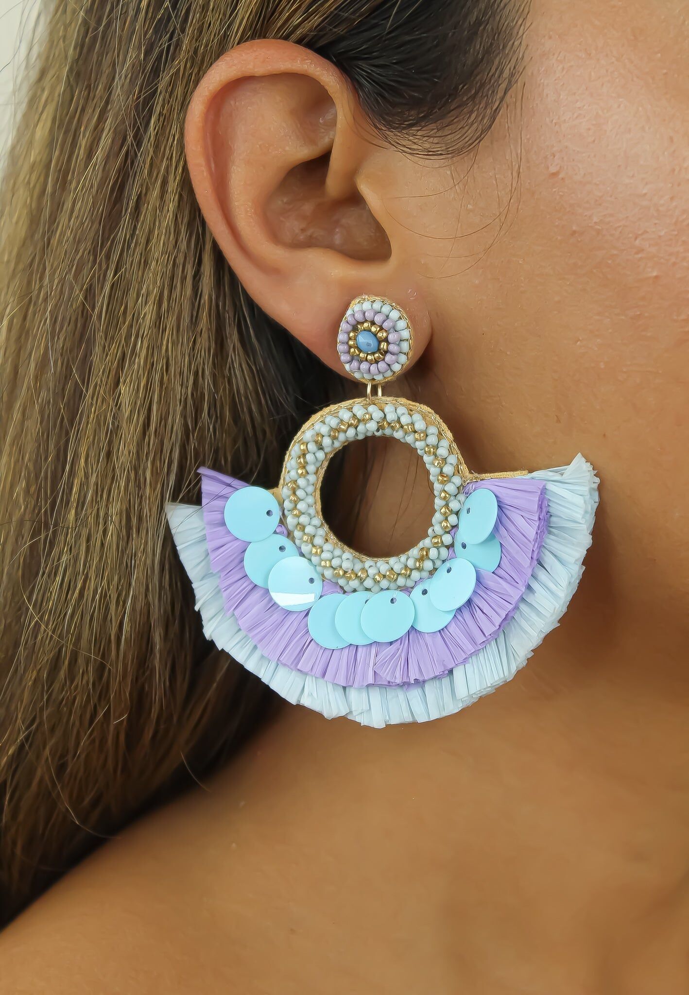 Orecchini Anzio Turchese