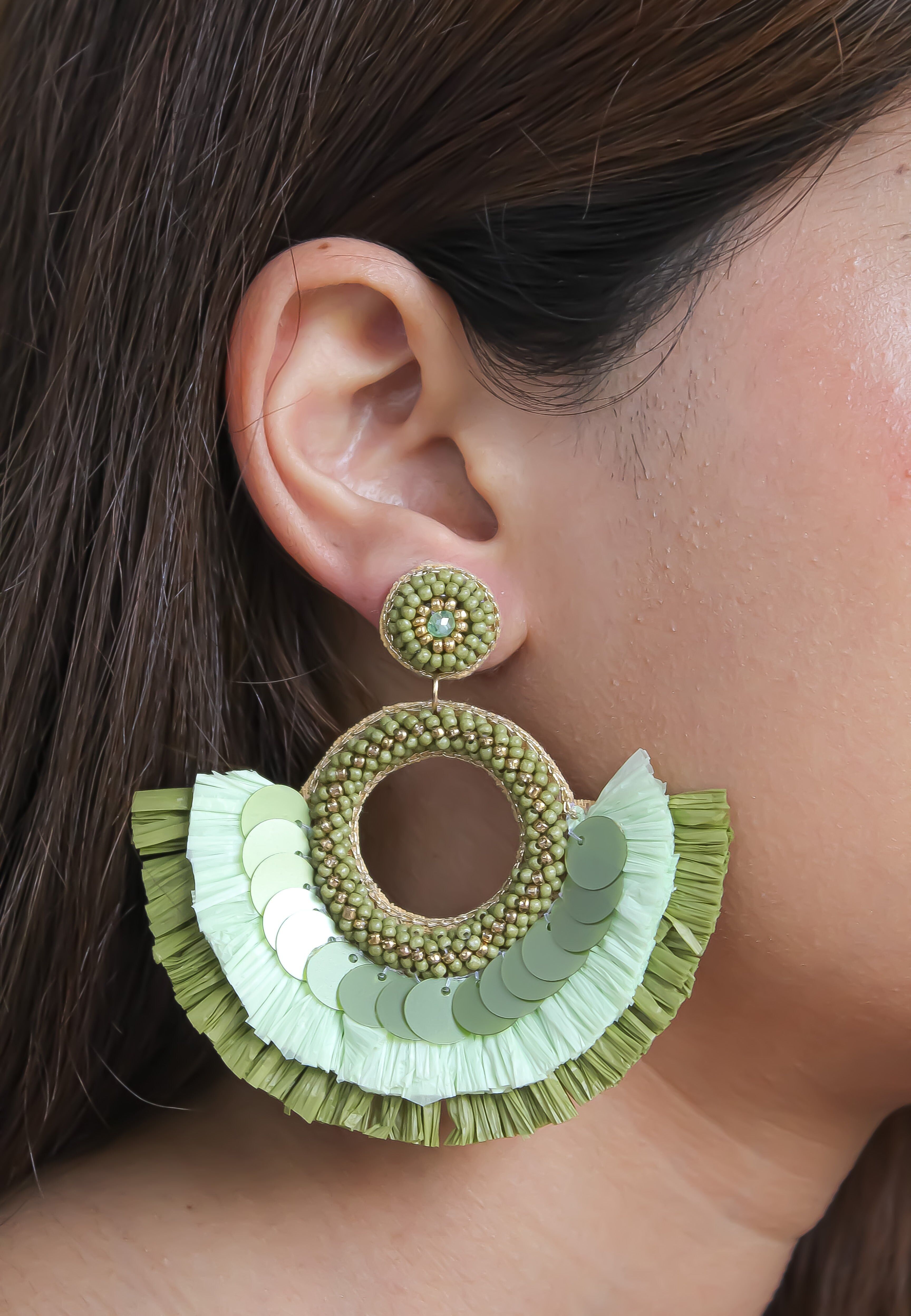 Orecchini Anzio Khaki