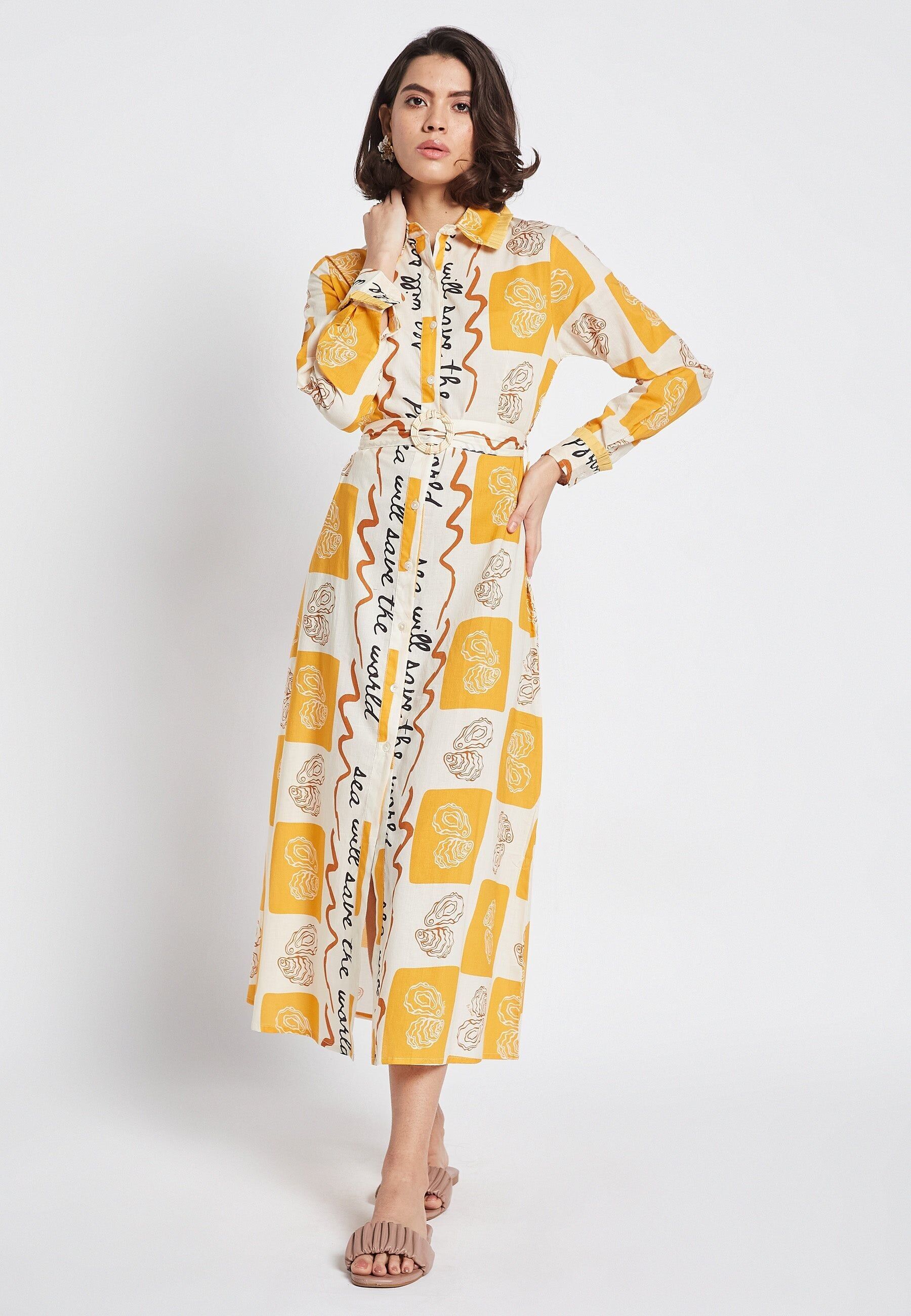 Abito camicia Lyra Oyster