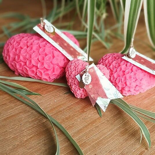 LO IMPORTANTE no es el TAMAÑO (set de 3) - Velas de cera de oliva y fragancias Grasse - Día de la Madre