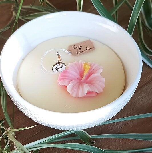 HINA de Lune - Vela de cera de oliva con fragancias de Grasse - Día de la Madre