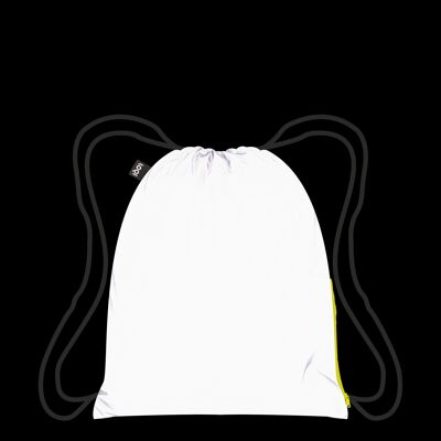 Sac à dos RÉFLÉCHISSANT jaune fluo