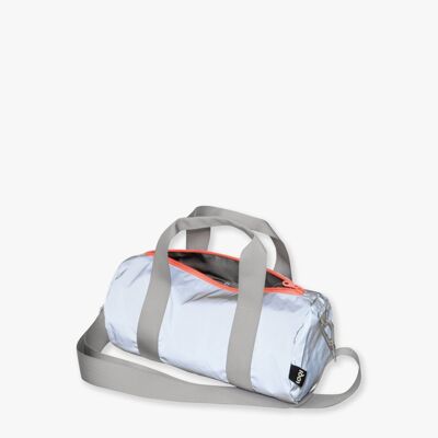 Sac week-end moyen orange foncé fluo RÉFLÉCHISSANT