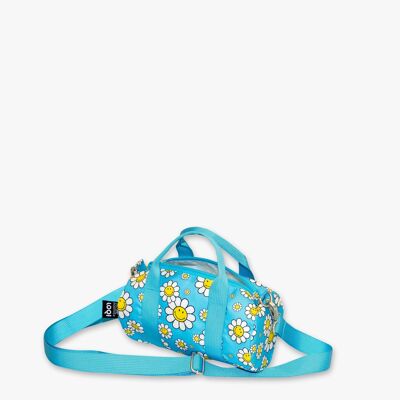Petit sac de week-end recyclé SMILEY Flowers Aquarius
