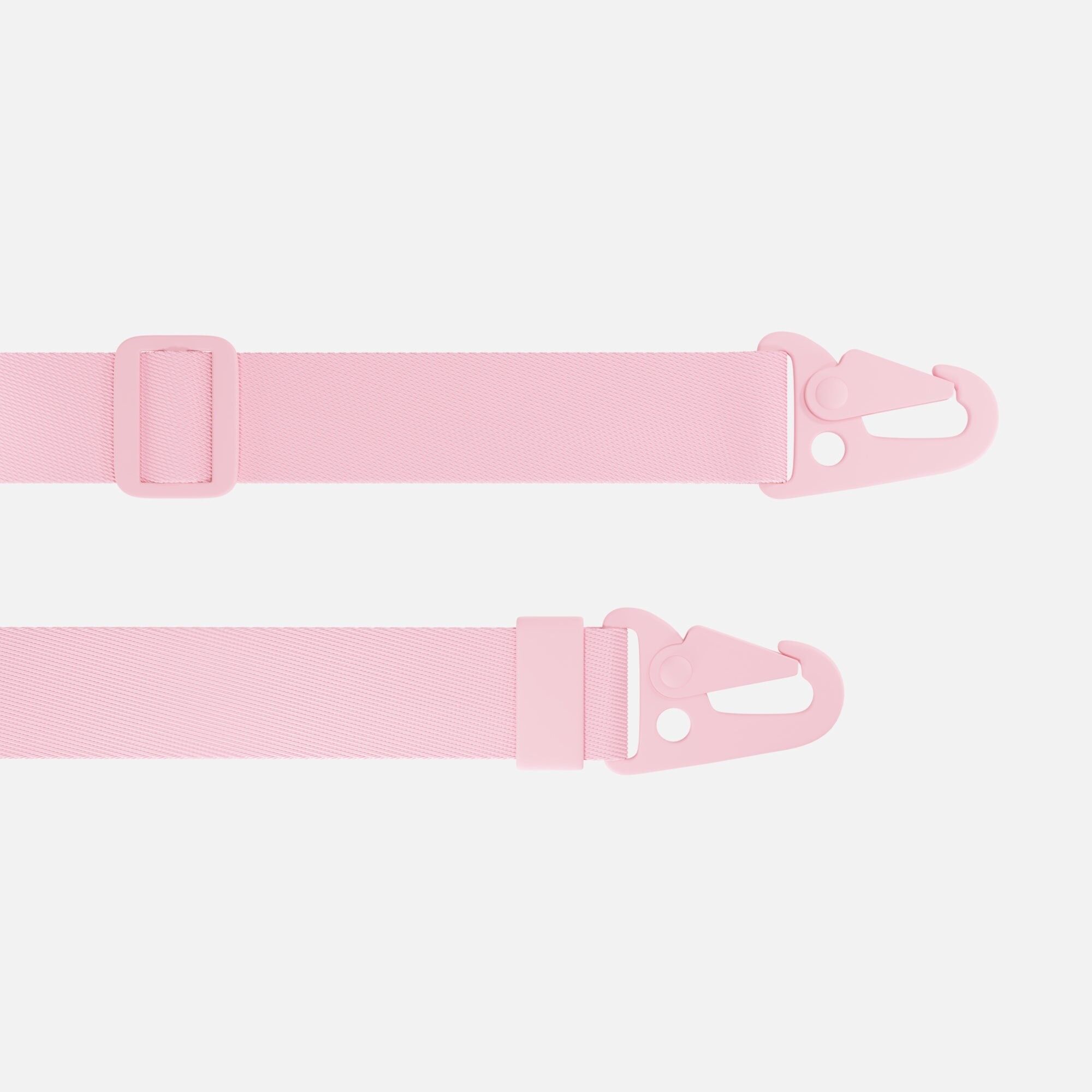 Borsa a tracolla con cinturino rosa antico - Charlot Paris