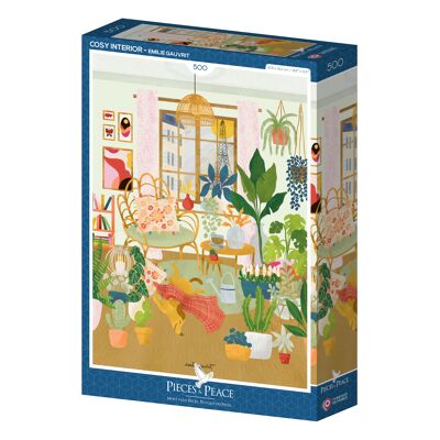 Puzzle 500 Pièces - Intérieur Cosy
