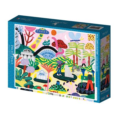 Puzzle da 1500 pezzi - Montagne russe #
