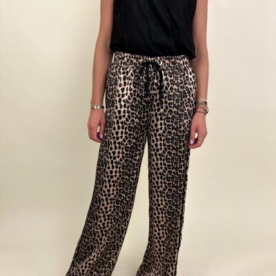 PANTALONES CON ESTAMPADO DE LEOPARDO (3570)
