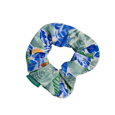 Scrunchie per bambina - Stampa tropicale