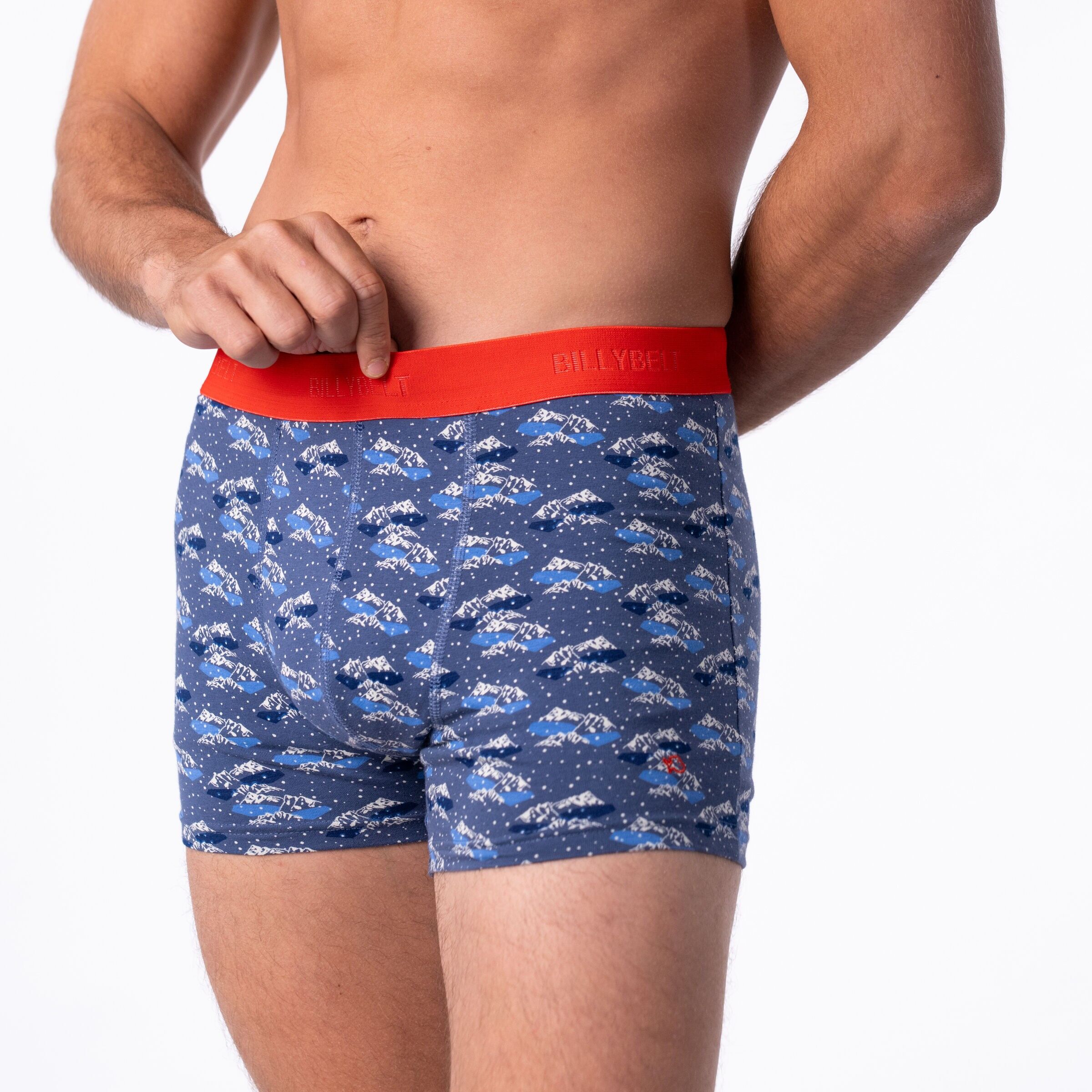 Boxer in cotone biologico Glacier