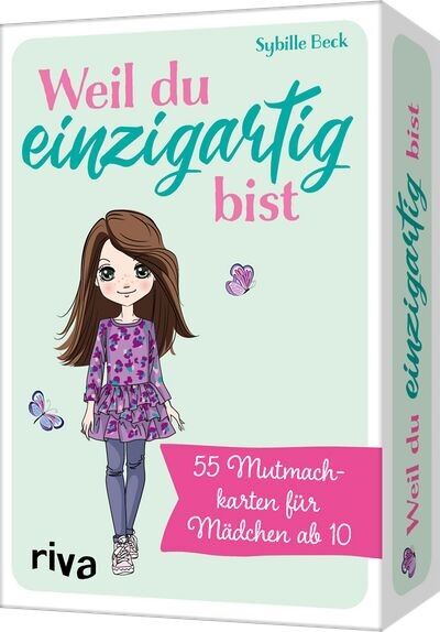 Weil du einzigartig bist (Kartendeck, Mädchen, Geschenk)