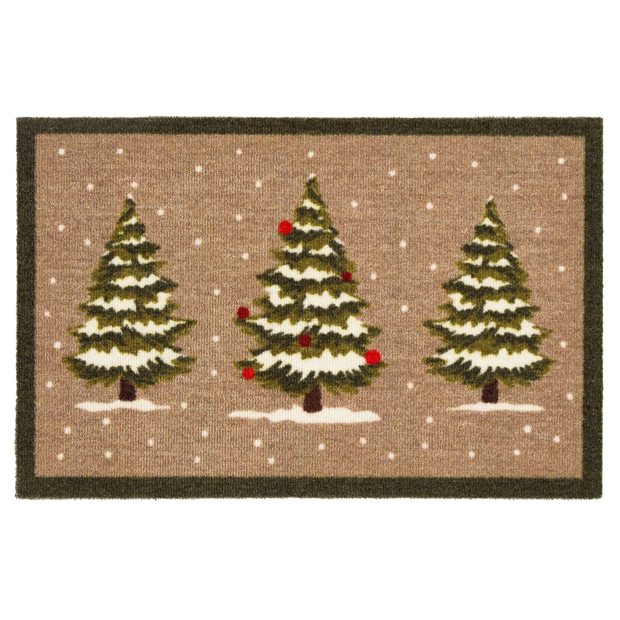 Il mio tappetino in nylon - I miei alberi invernali