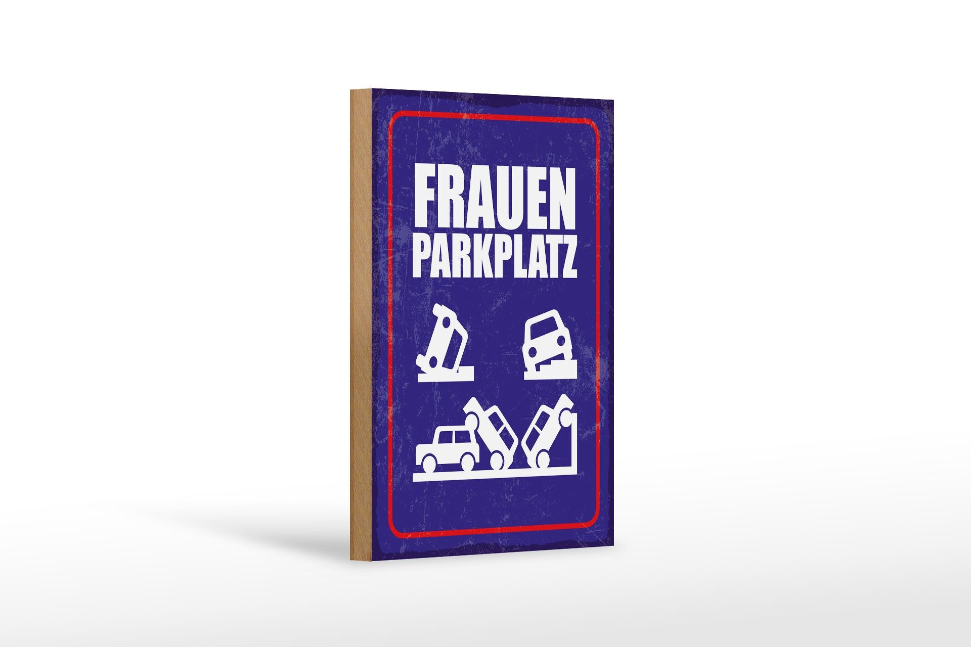 DankeDir! Parcheggio scopa streghe – cartello in plastica 30 x 20 cm – regalo di compleanno compleanno fidanzata – biglietto di compleanno decorazione per feste regalo di compleanno