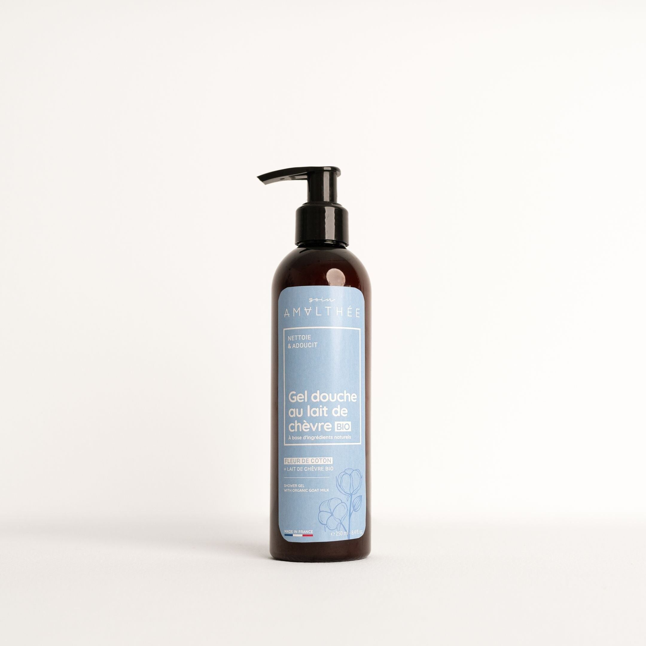 Organic goat's milk shower gel