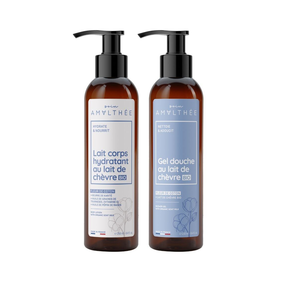 The body discovery pack: shower gel and moisturizing milk