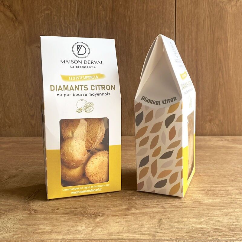 Zitronen-Diamant-Kekse (120g)