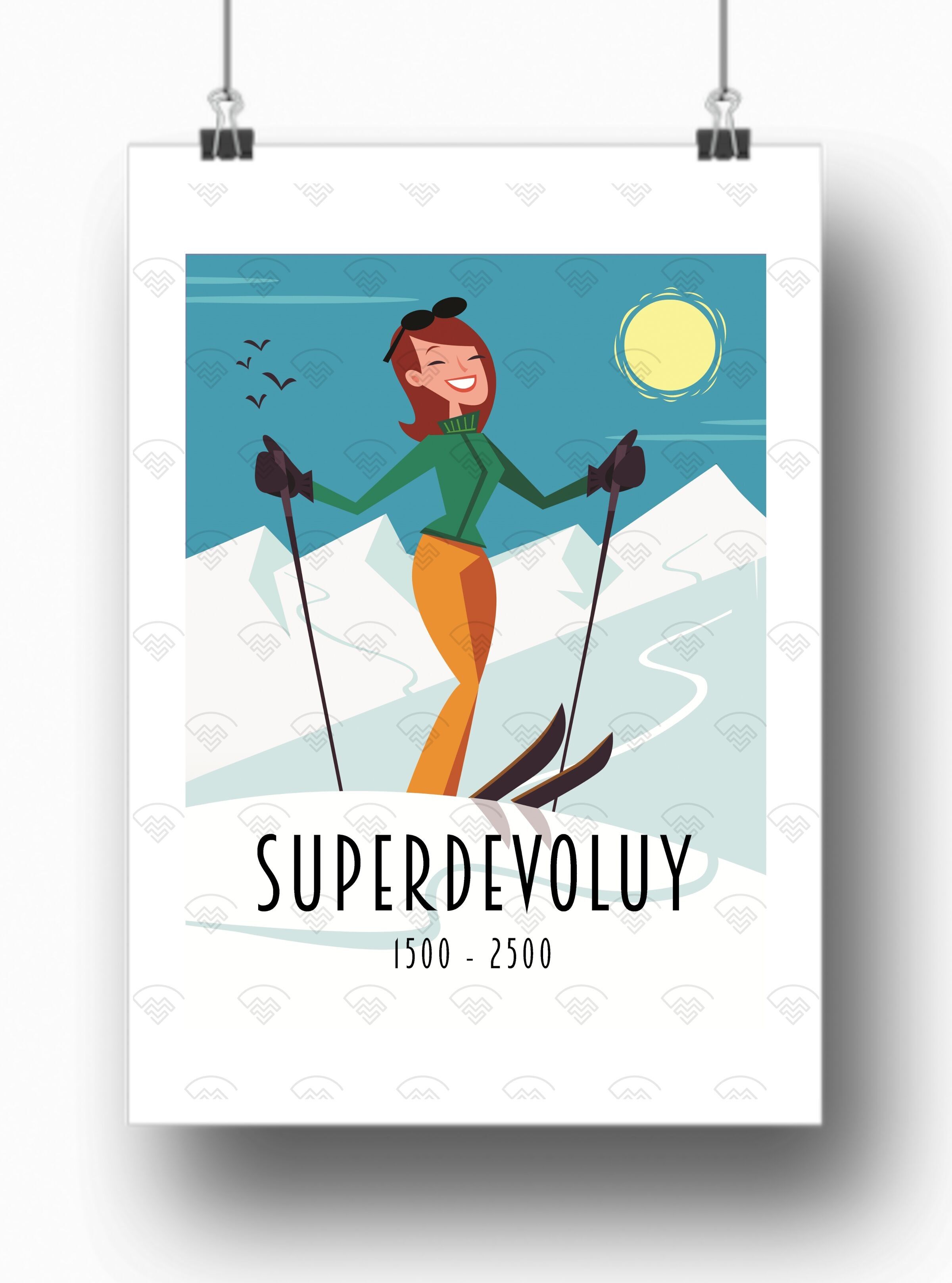 Manifesto di Superdévoluy di Gary Godel