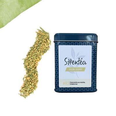 Thé vert genmaïcha au matcha - SOLEIL LEVANT - 100g