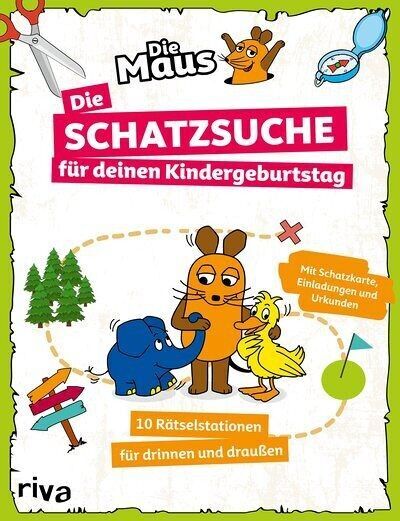 The Mouse – The Treasure Hunt/Scavenger Hunt for your Child's Birthday Party (Children's and Young Adult Book, Puzzles, Birthday, Friends)