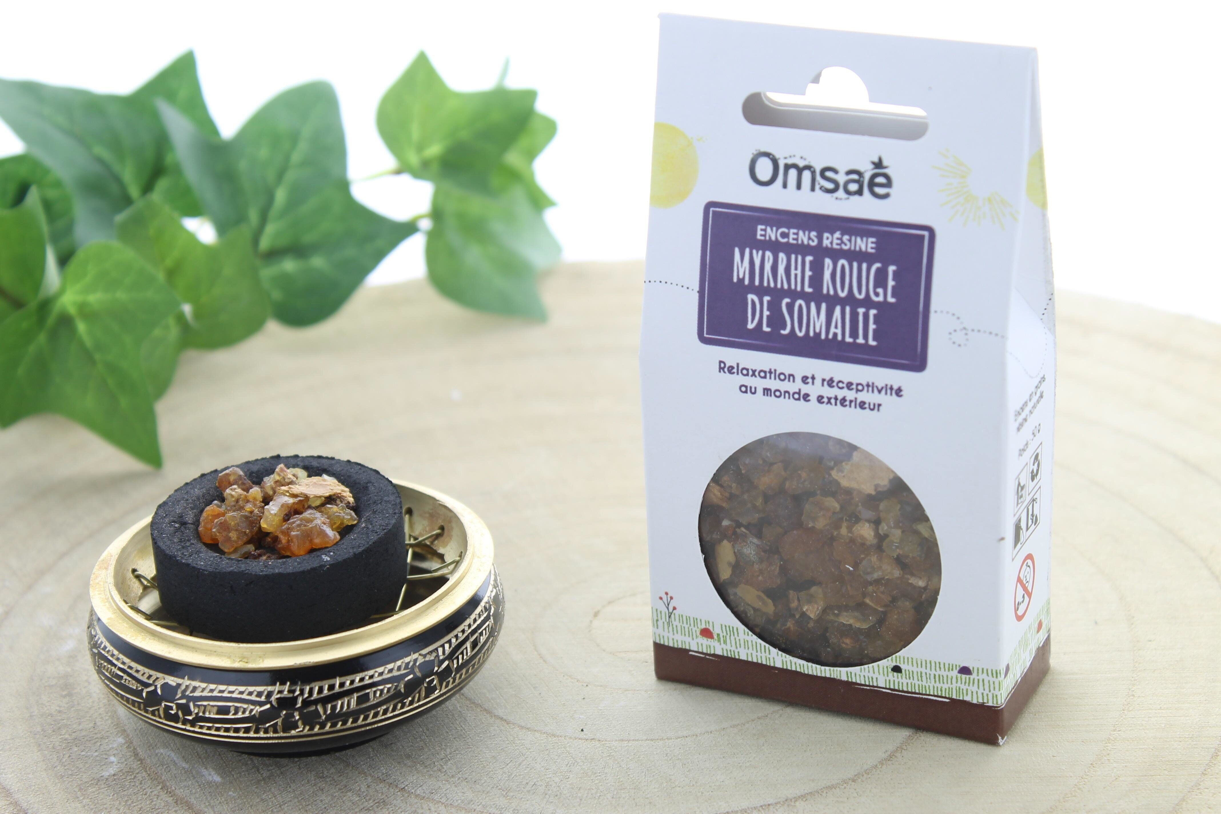 Somalisches Räucherwerk aus rotem Myrrhenharz, 50 g