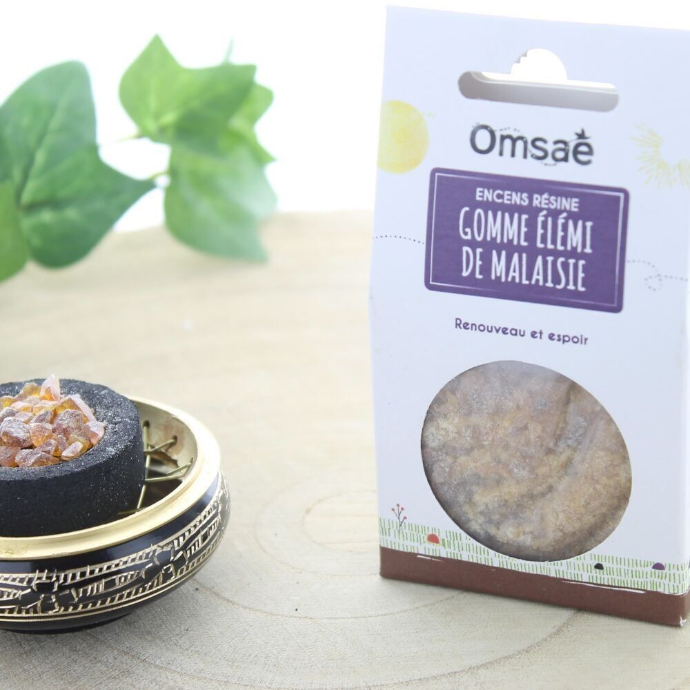 Grani di resina di incenso Elemi gum dalla Malesia 50 g